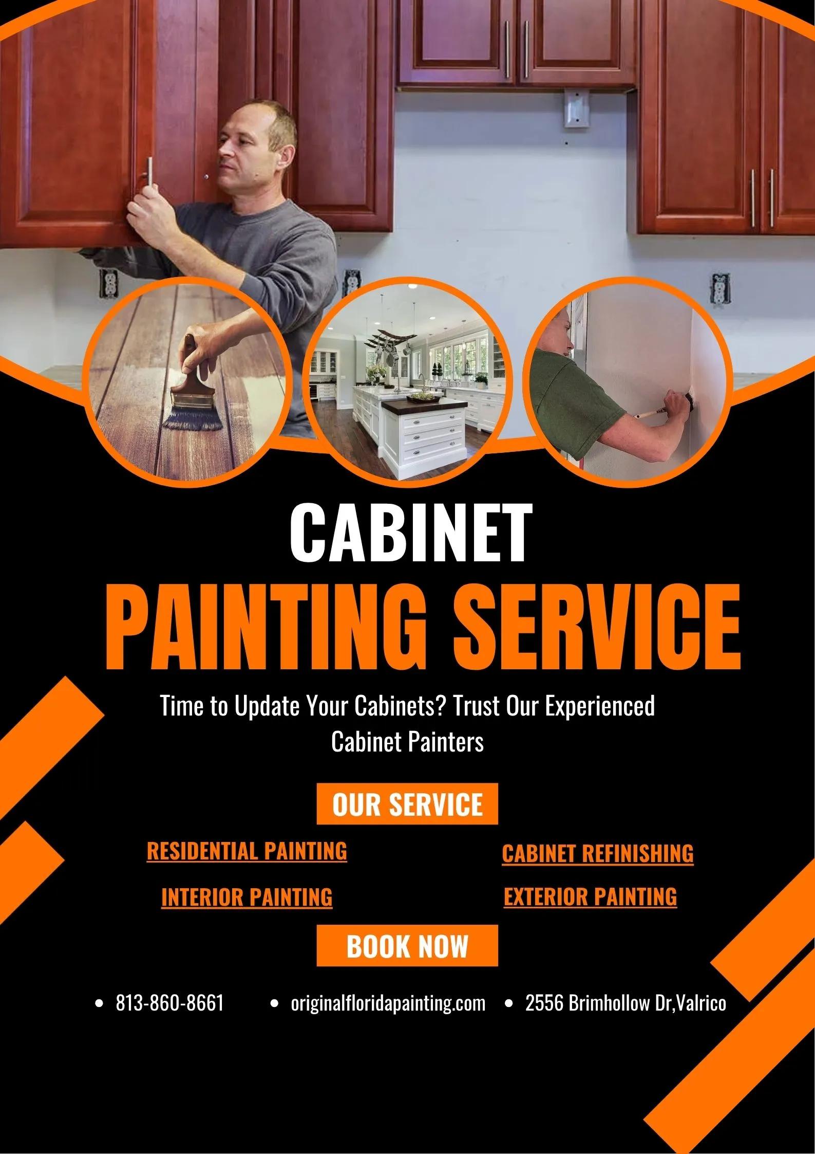 Cabinet Painting Brandon